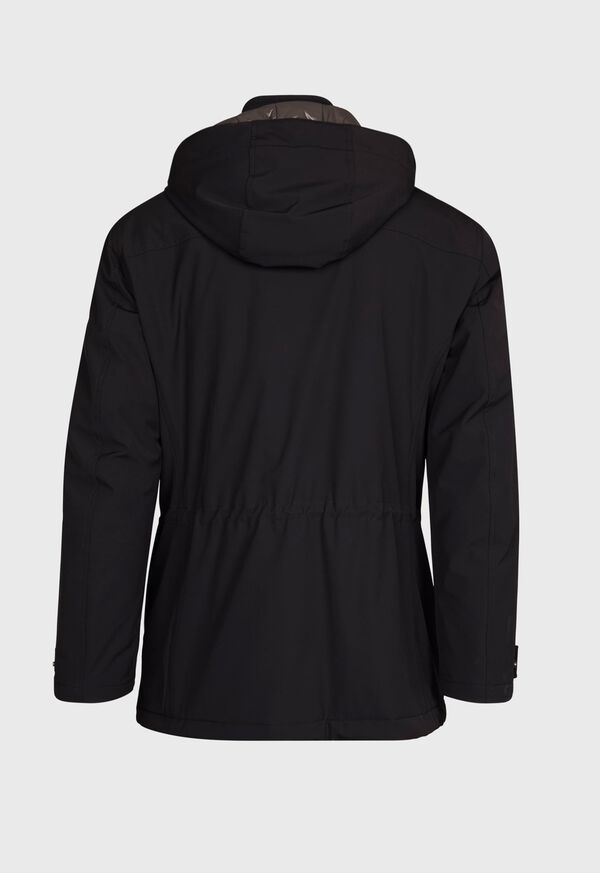 Paul Stuart Hooded String Waist Down Filled Tech Jacket, image 2