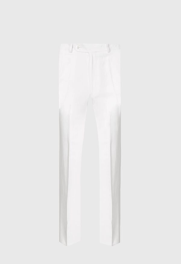 Paul Stuart Linen/Silk Plain Front Dress Trouser