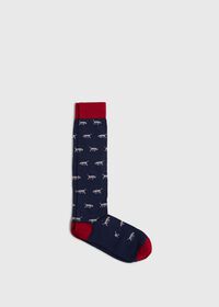 Paul Stuart Dog Motif Sock, thumbnail 1