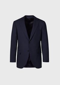 Paul Stuart Navy Summer Wool Blazer, thumbnail 1