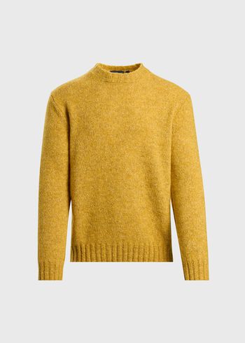 Paul Stuart Heather Alpaca Crewneck Sweater