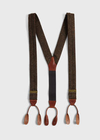 Paul Stuart Donegal Tweed Braces, thumbnail 1