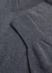 Paul Stuart Classic Cashmere Double Ply V-Neck Sweater, thumbnail 38