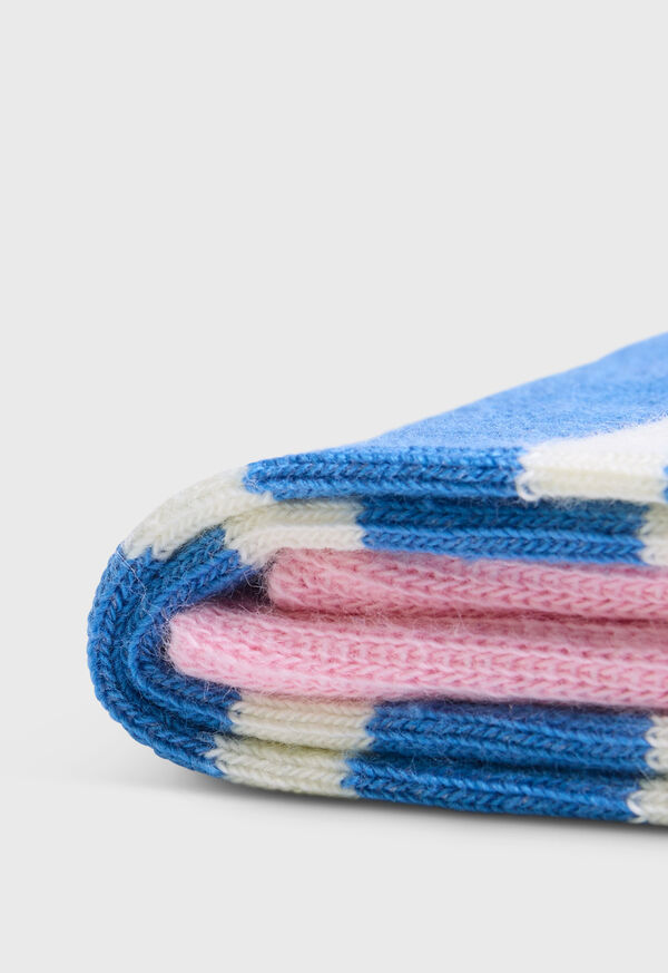 Paul Stuart Cotton Two Color Stripe Sock, image 2