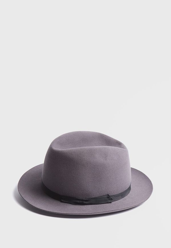 Paul Stuart Fortnighter Soft Fur Felt Fedora, image 1