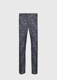 Paul Stuart Printed Paisley Linen Dress Trouser, thumbnail 1