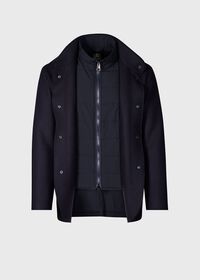 Paul Stuart Wool Jersey Blazer with Gilet, thumbnail 6