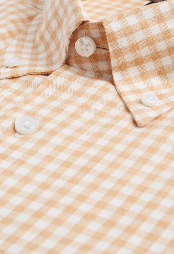 Paul Stuart Flannel Gingham Sport Shirt, image 2