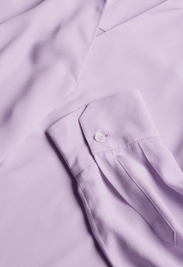 Paul Stuart Silk Blend V-Neck Blouse, image 2