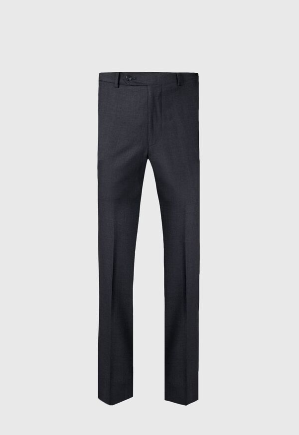 Paul Stuart Dark Grey Super 110s Wool Trouser, image 1