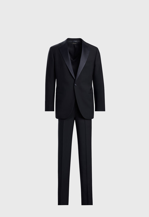 Paul Stuart All Year Wool Tuxedo with Satin Notch Lapel, image 1
