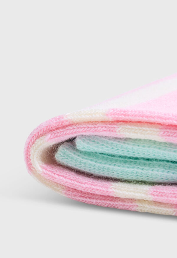 Paul Stuart Cotton Two Color Stripe Sock, image 2