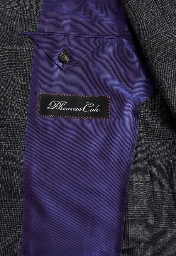 Paul Stuart Grey Plaid Suit, image 4