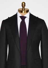 Paul Stuart Two Tone Knit  Wool Tie, thumbnail 2