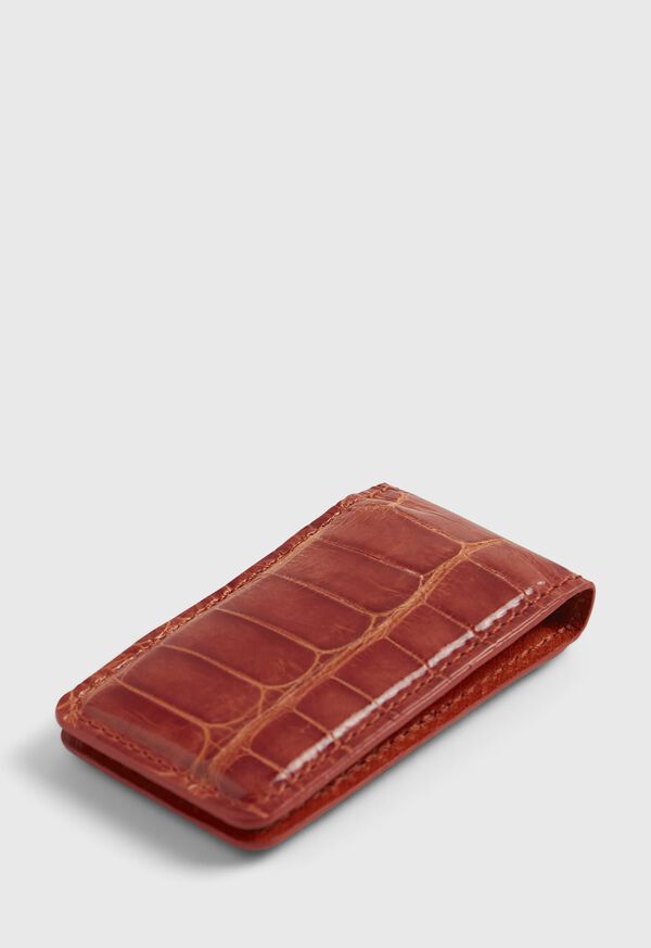 Paul Stuart Alligator Magnetic Money Clip, image 4