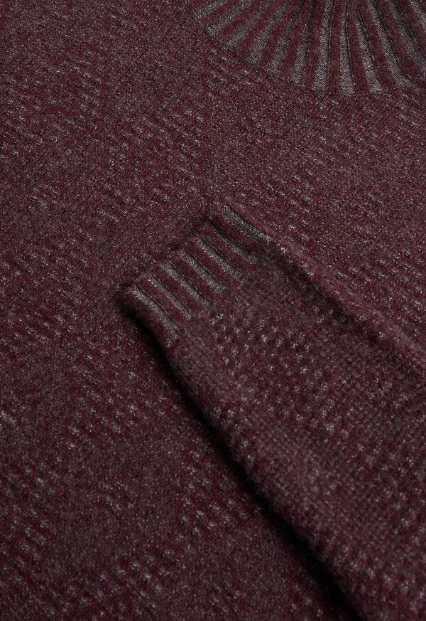 Paul Stuart Solid Mock Neck Sweater, image 2