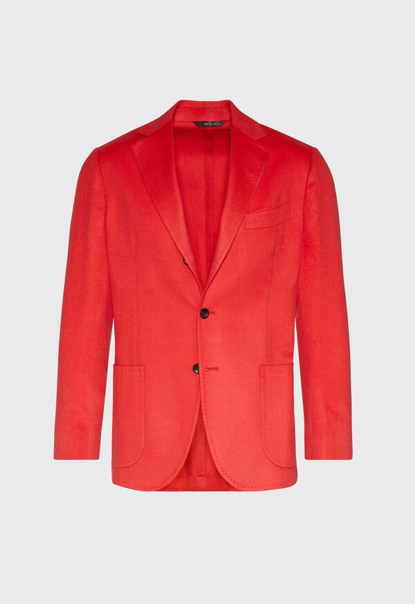 Paul Stuart Red Cashmere Soft Jacket, image 1