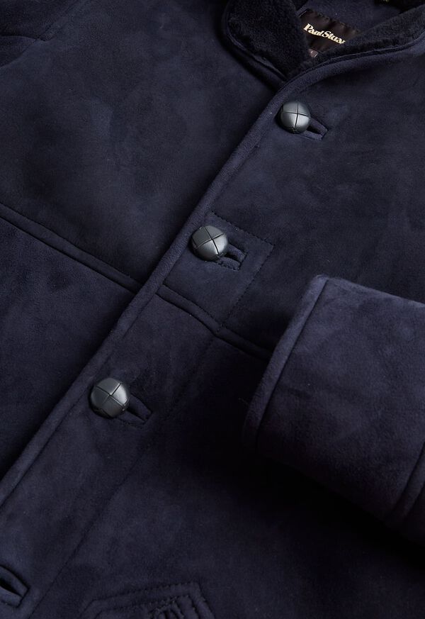 Paul Stuart Shearling Coat, image 3