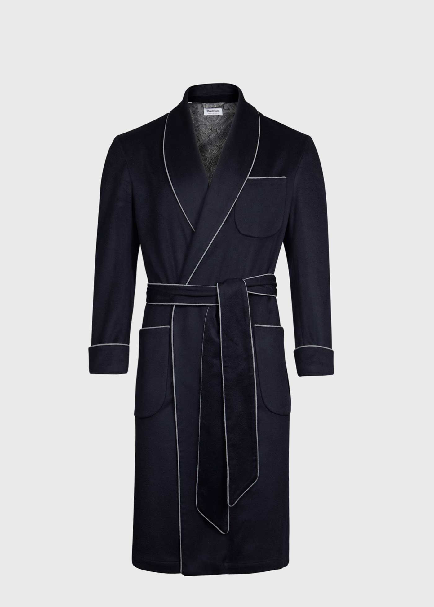 Cashmere and Silk Robe | Gene Hiller Menswear