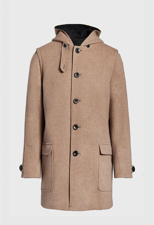 Paul Stuart Duffle Coat with Hood, image 1