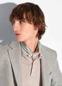 Paul Stuart Silk Starburst Bandana, thumbnail 2