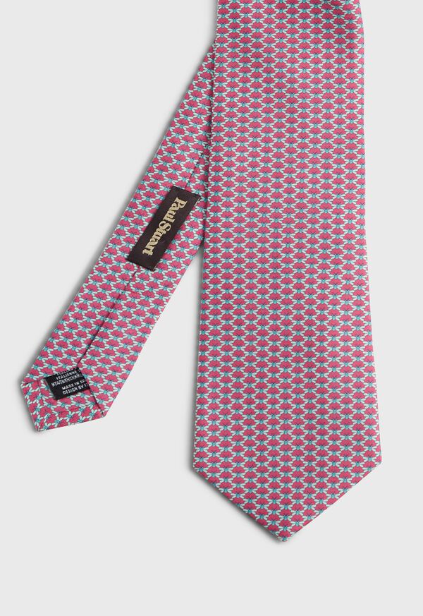 Paul Stuart Mini Butterfly Print Tie, image 1