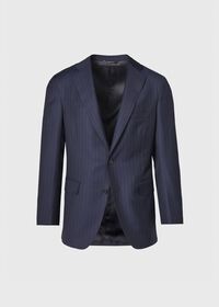 Paul Stuart Wool Stripe All Year Weight Suit, thumbnail 2