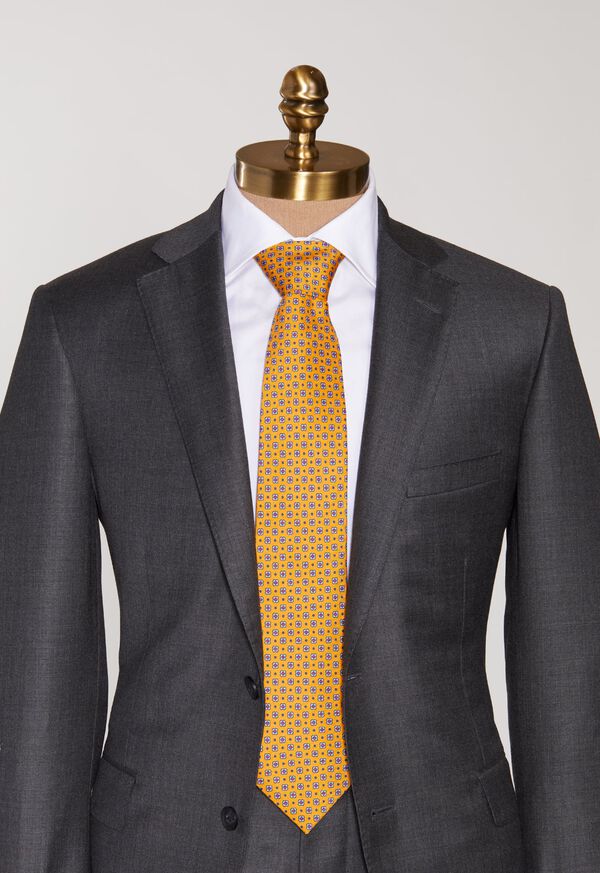 Paul Stuart Small Printed Medallion Tie, image 2