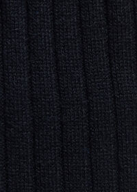 Paul Stuart Solid Color Ribbed Sock, thumbnail 3