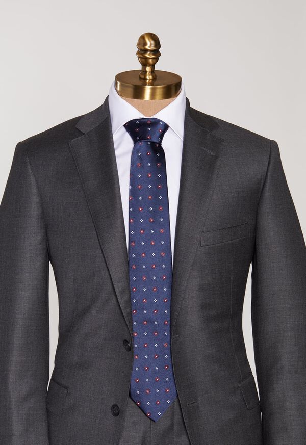 Paul Stuart Micro Floral Satin Tie, image 2