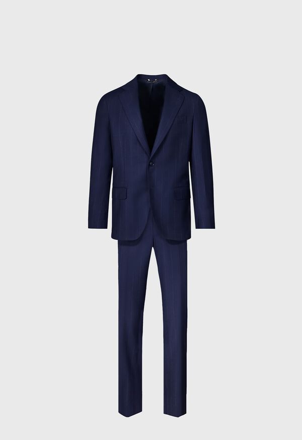 Paul Stuart Fainted Chalk Stripe Flannel Suit, image 1