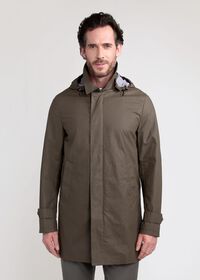 Paul Stuart Hooded Raincoat, thumbnail 2