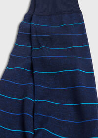 Paul Stuart Cotton Horizontal Stripe Sock, thumbnail 3