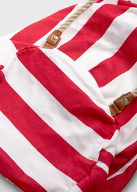 Paul Stuart Two Tone Stripe Canvas Sailor Bag, thumbnail 5