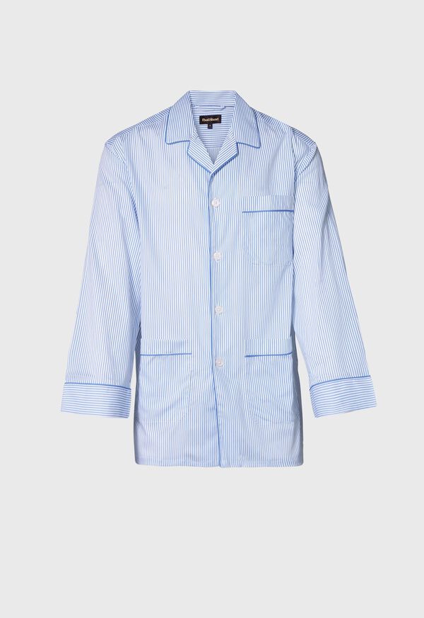 Paul Stuart Cotton Jacquard Stripe Pajama, image 2