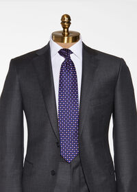 Paul Stuart Small Floral Silk Tie, thumbnail 2