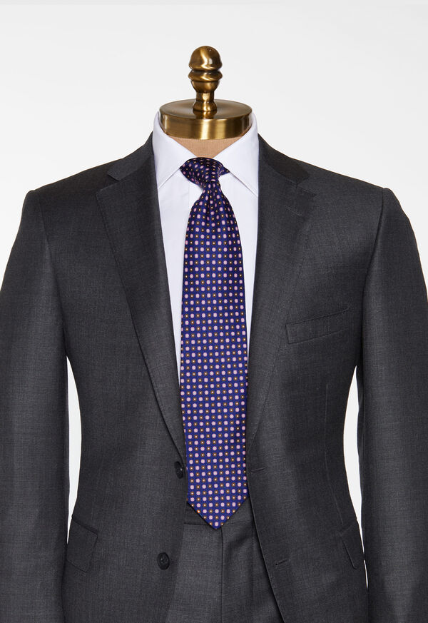Paul Stuart Small Floral Silk Tie, image 2
