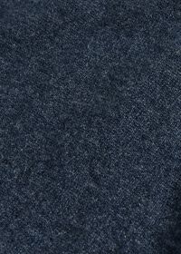 Paul Stuart Cashmere Quarter Zip With Suede Trim, thumbnail 3