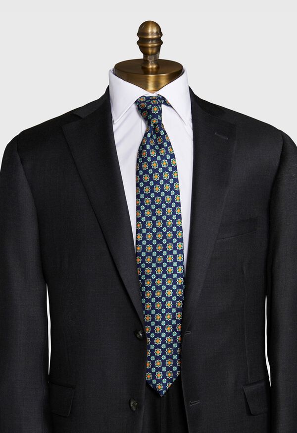 Paul Stuart Floral Medallion Tie, image 2