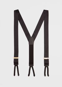 Paul Stuart Black grosgrain formal braces, thumbnail 1