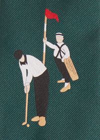 Paul Stuart Golf Silk Tie, thumbnail 3