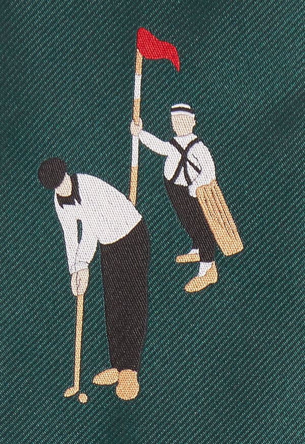 Paul Stuart Golf Silk Tie, image 3