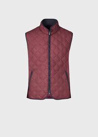 Paul Stuart Quilted Wool Vest, thumbnail 1