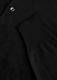 Paul Stuart Long Sleeve Merino Wool Polo Shirt, thumbnail 2