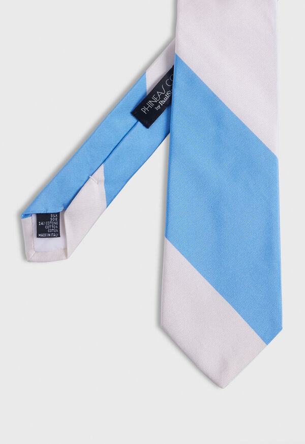 Paul Stuart Wide Stripe Summer Mogador Tie, image 1