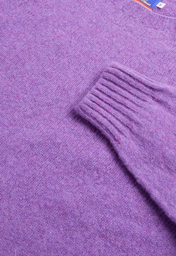 Paul Stuart Shetland Wool Crewneck Sweater, image 3