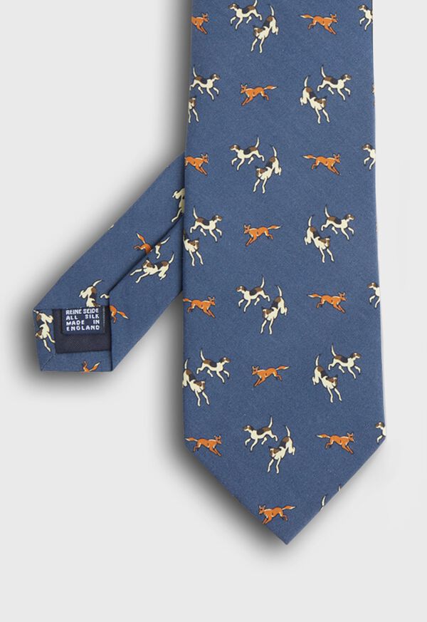 Paul Stuart Dog & Fox Tie, image 1