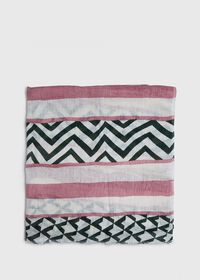 Paul Stuart Linen Printed Scarf, thumbnail 2
