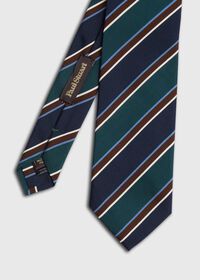 Paul Stuart Wide Mogador Stripe Tie, thumbnail 1