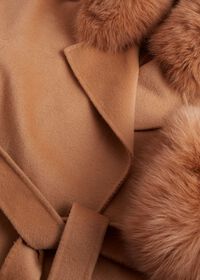 Paul Stuart Double Face Wrap Coat, thumbnail 4